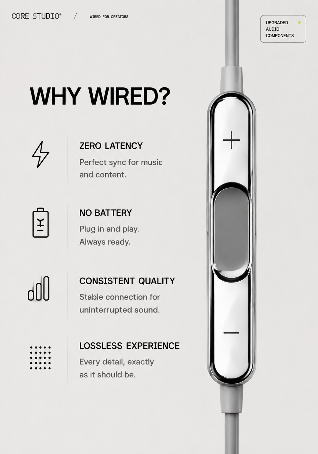 CHROME EARBUDS